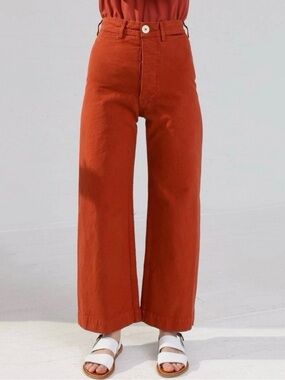 Jesse Kamm Sailor Pants in Paprika